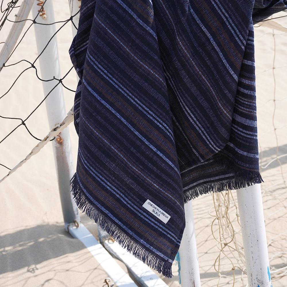 Plage mat - Deep blue