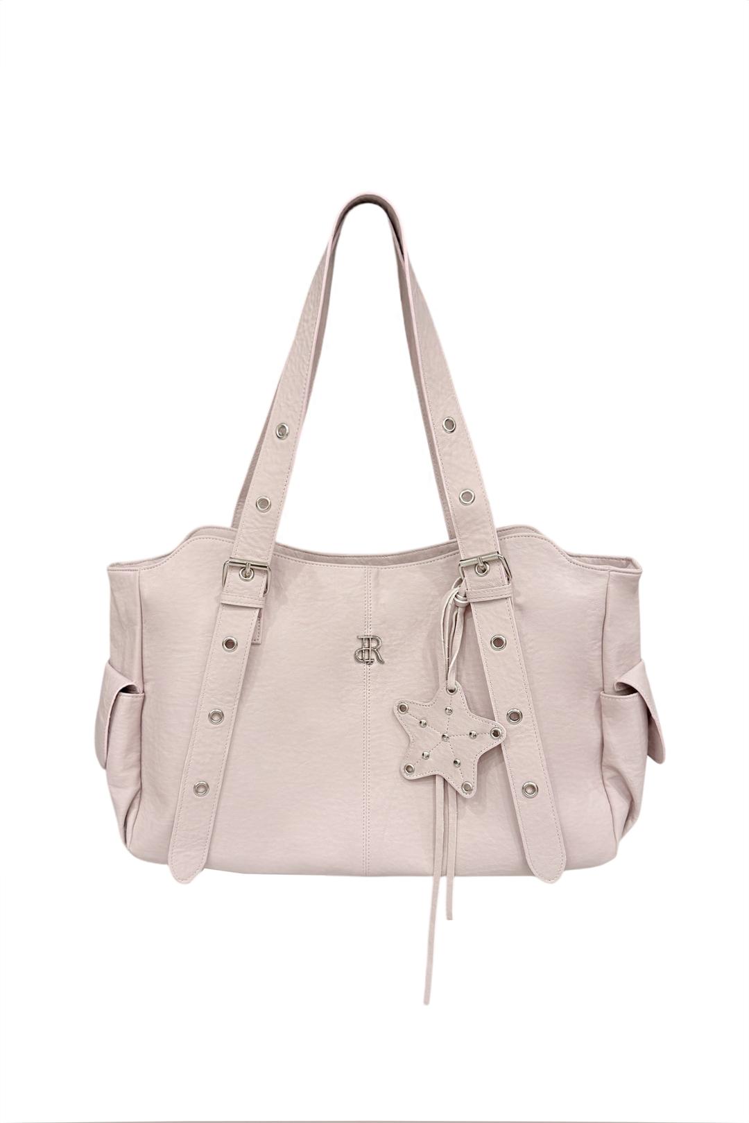 STRAP POCKET BAG (PINK) ~Free star keyring with bag purchase until 12/21