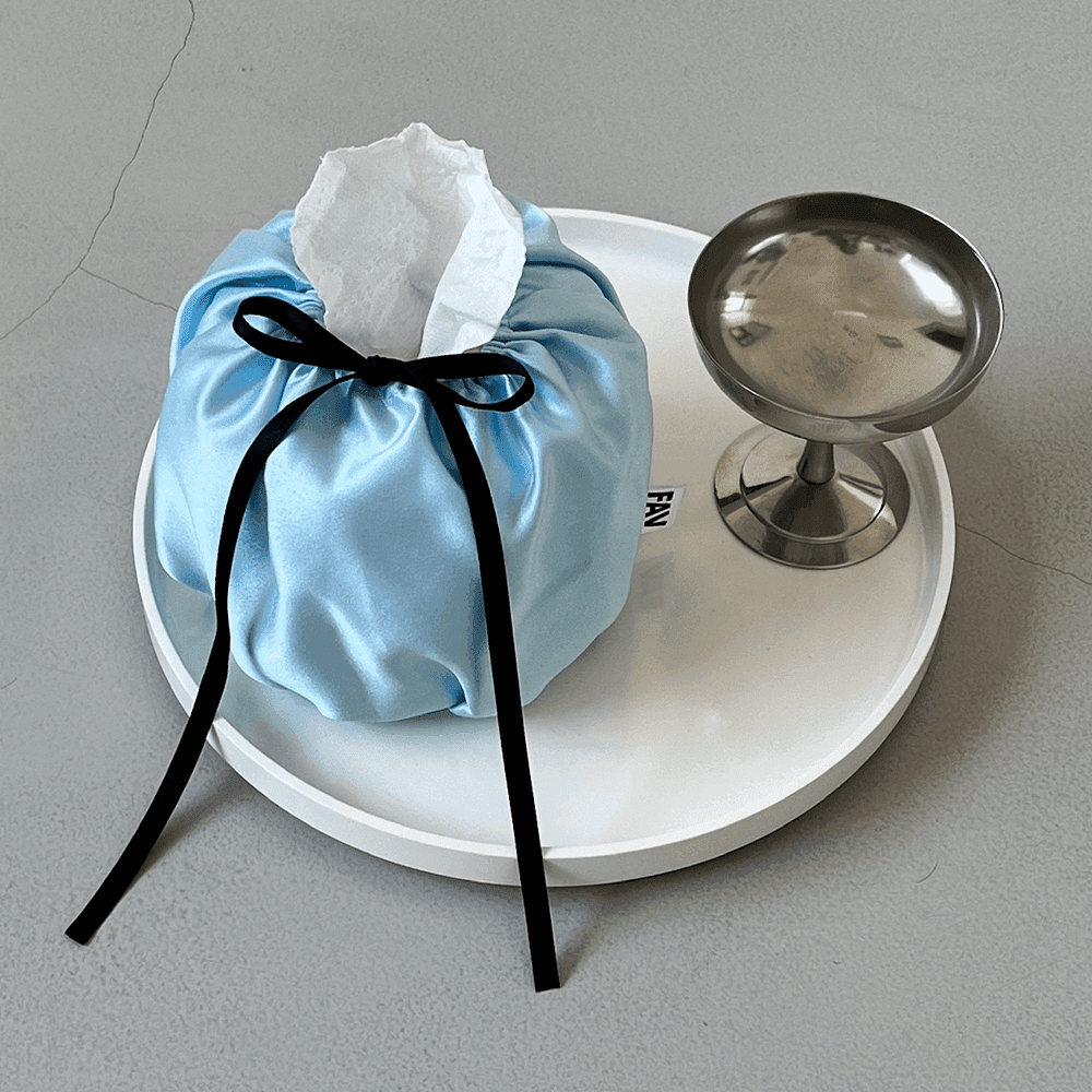 POY TISSUE (BLUE) 티슈 커버