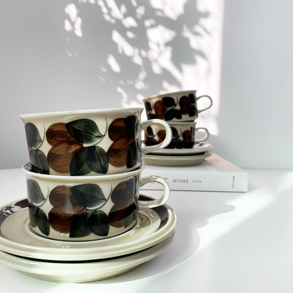 아라비아핀란드 루이자 찻잔트리오 빈티지티컵