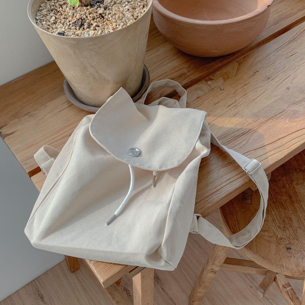 코튼 미니 백팩