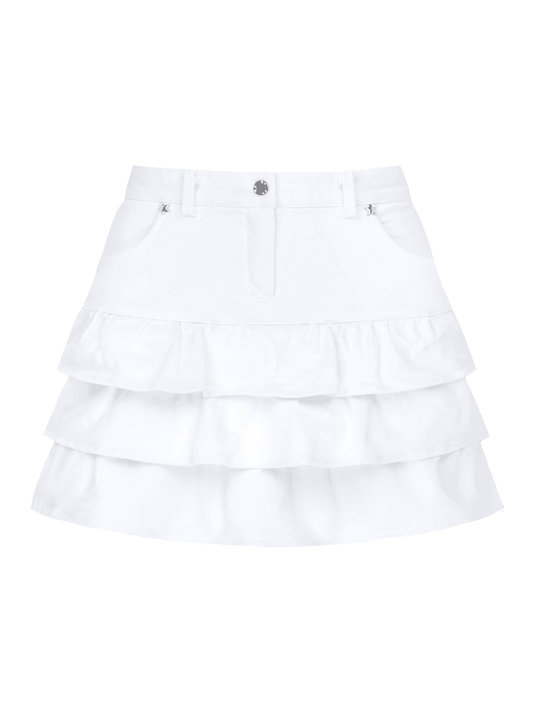 [Refurb] Kira ☆ skirt (white)