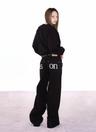 SMOG WIDE PANTS / BLACK