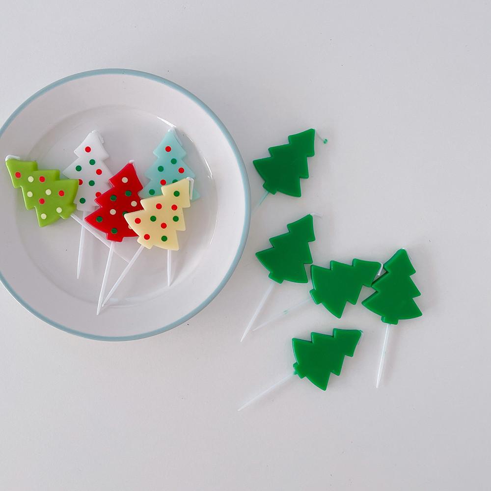 크리스마스초 트리초 케이크 파티캔들