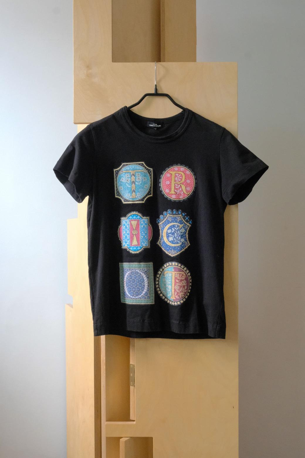 tricot COMME des GARÇONS 2019 TRICOT Ethnic pattern Print Tee