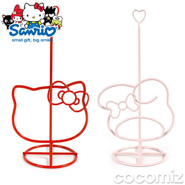 (일본)헬로키티 마이멜로디 와이어 키친타올홀더(2type) 캐릭터 주방용품