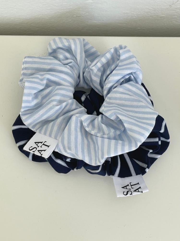 [자체제작] Stripe scrunch 스트라이프 스치런치