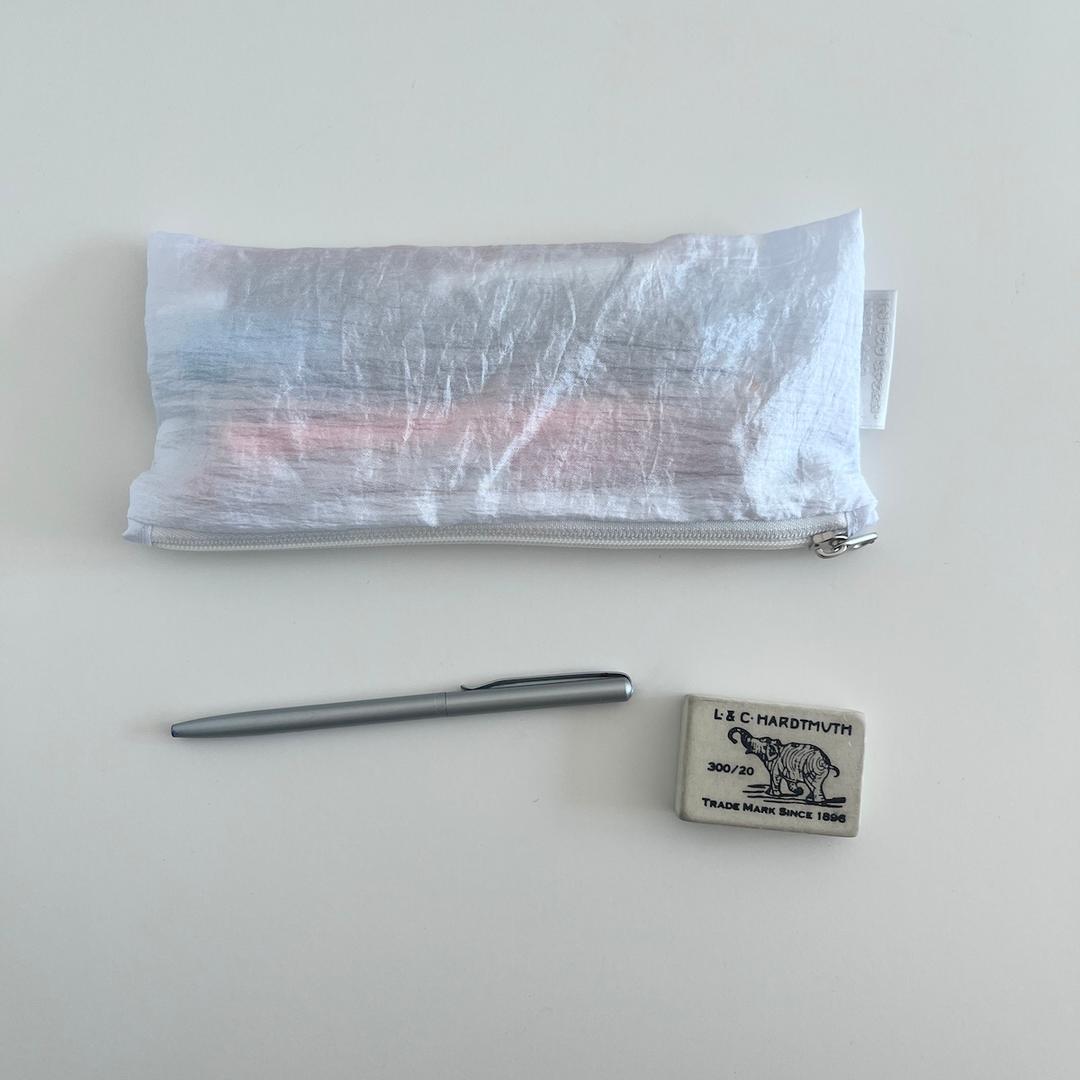 트윙클 샤틴 화이트 필통