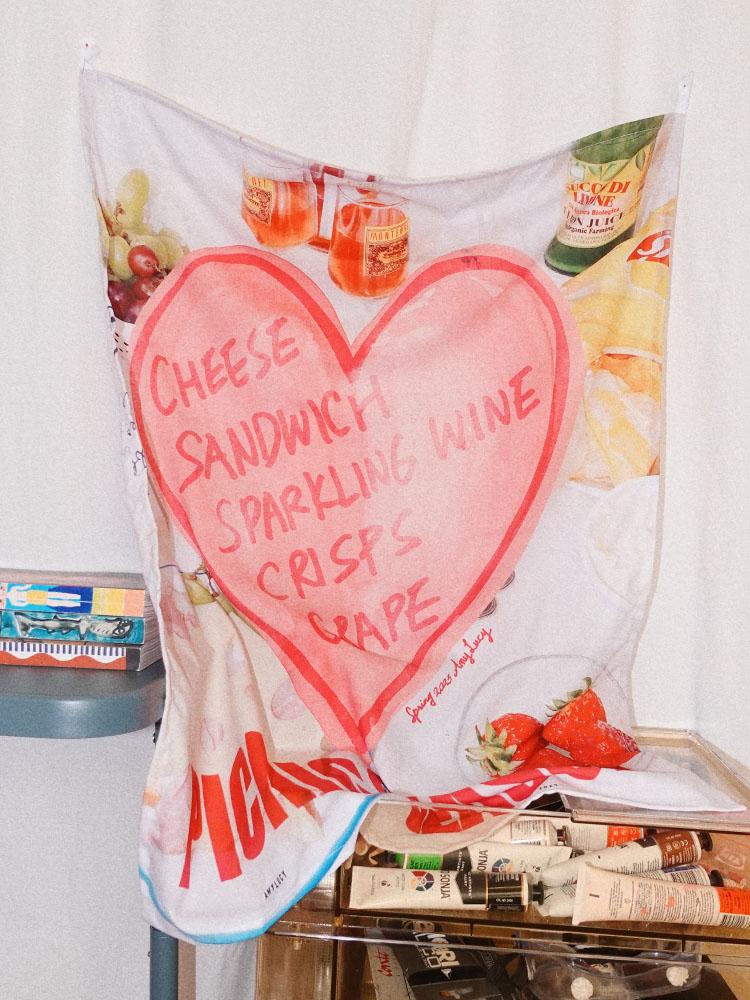 피크닉시즌 패브릭포스터