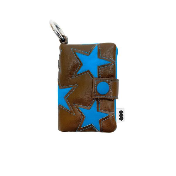 Lucky Card Book (cyan/chestnut)