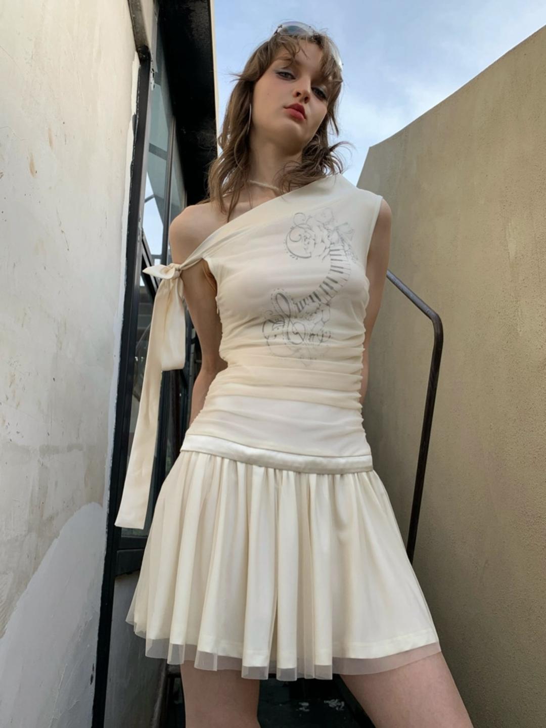 Omnivorous Universe Music Eternal Lace-Up Dress