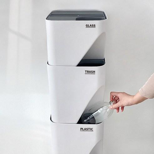 이안리빙 빌드 슬림 분리수거함 원룸 휴지통 쓰레기통 - 분리수거함 | 쿠팡