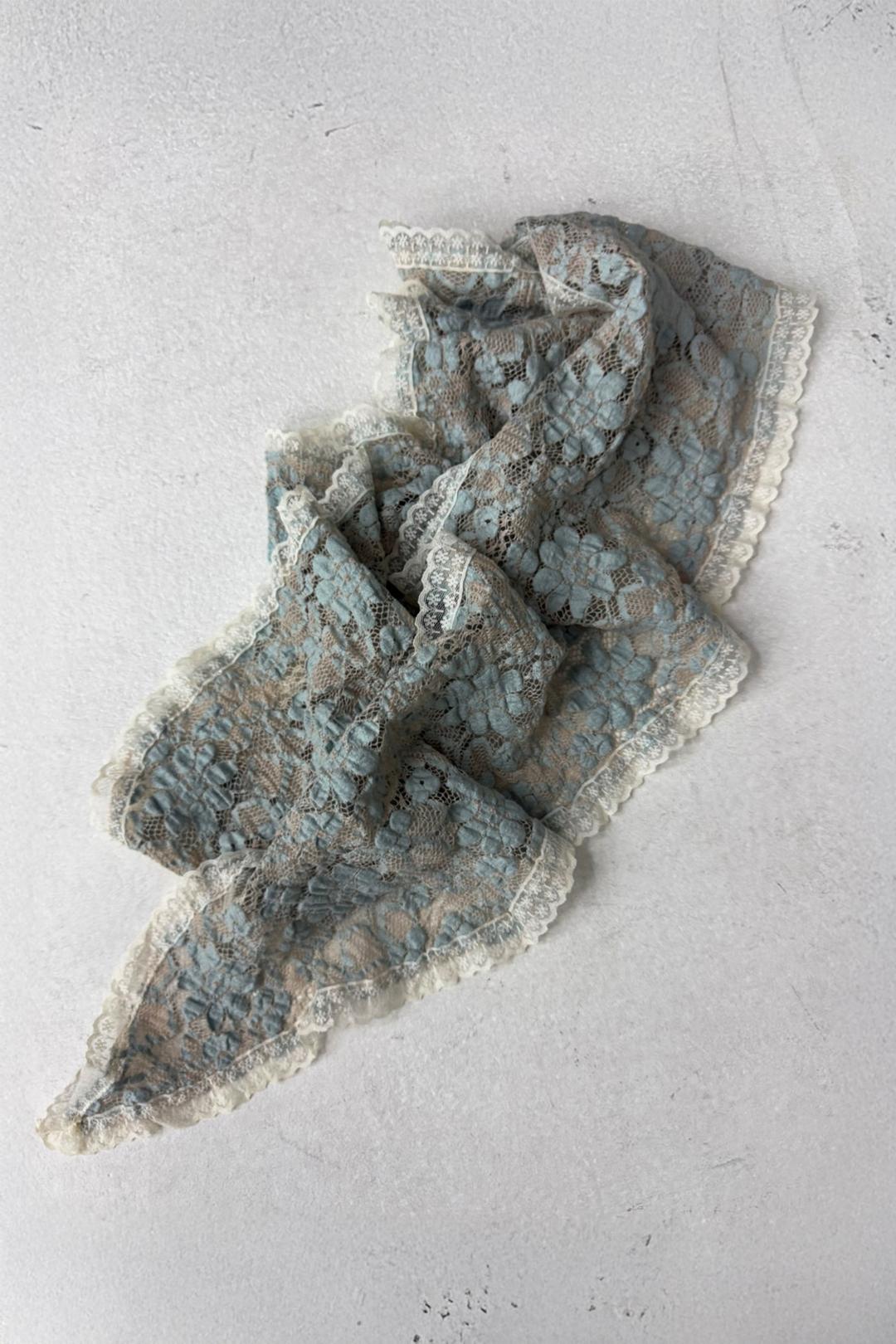 FLOWER LACE SCARF
