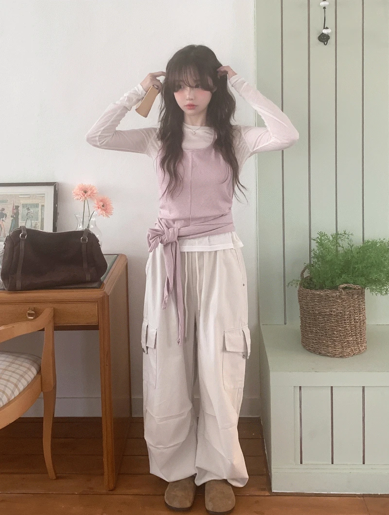 Mauve Veil Layered Set (2colors)