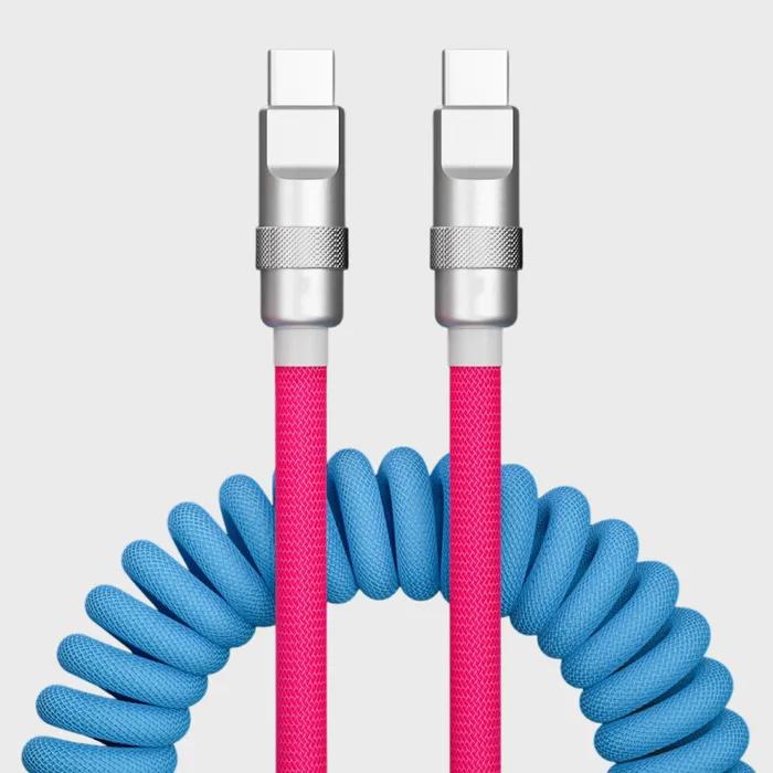 [SA357] 지모 컬러 맥스 코일 60W 타입C to 타입C 케이블