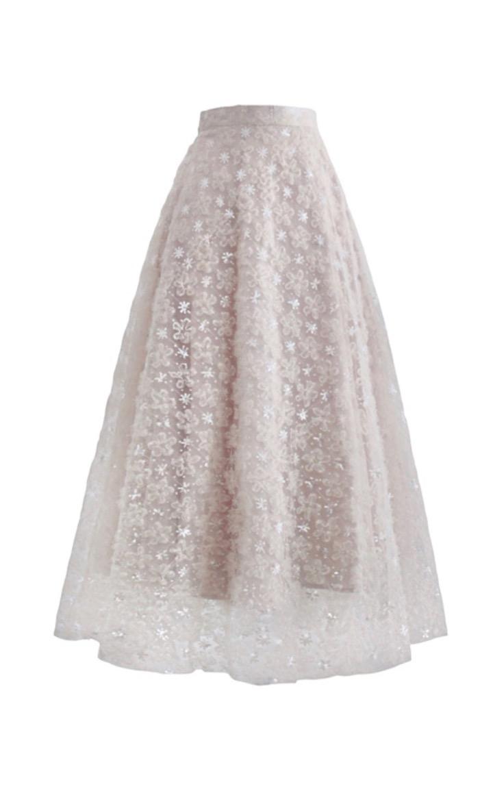 Bouquet Tulle Skirt