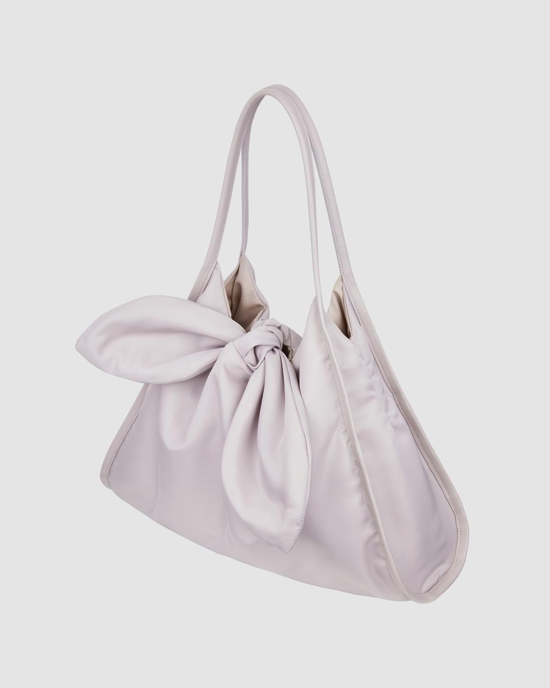 Ribbon Shopper / TAUPE리본 쇼퍼 / 토프