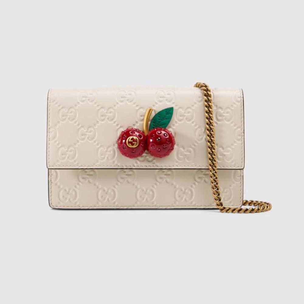 구찌 시그니처 체리 미니백 481291