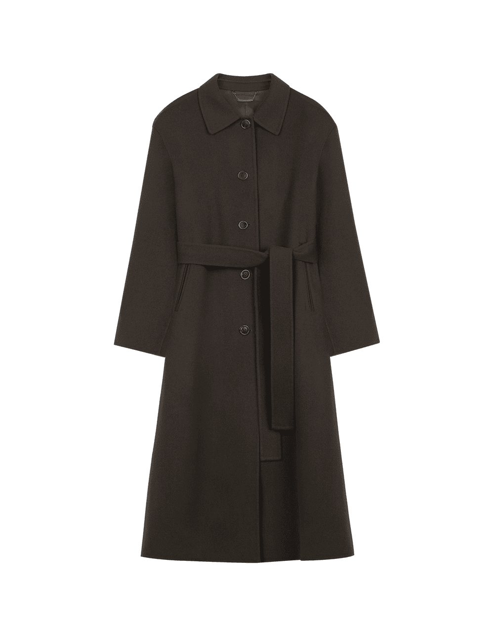 핸드메이드 벨티드 싱글 코트 (프리오더)