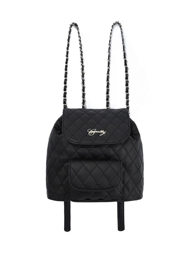 バックパック・リュック RONRON RUFFLE POINTED MINI BACKPACK BLACK RONRON RUFFLE POINTED MINI BACKPACK BLACK – dttmclub