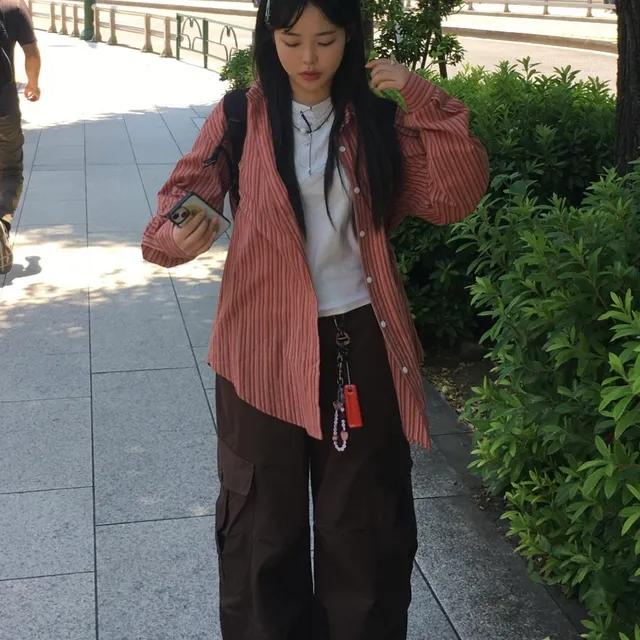 (2 color) 후르츠 스트라이프 셔츠