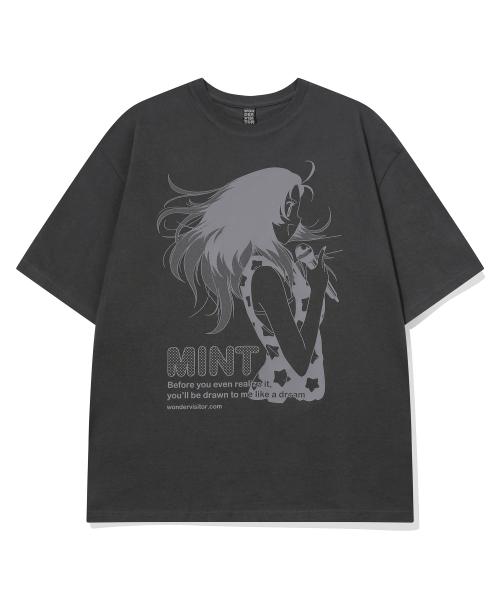 MINT Overfit T-shirt [Charcoal grey]