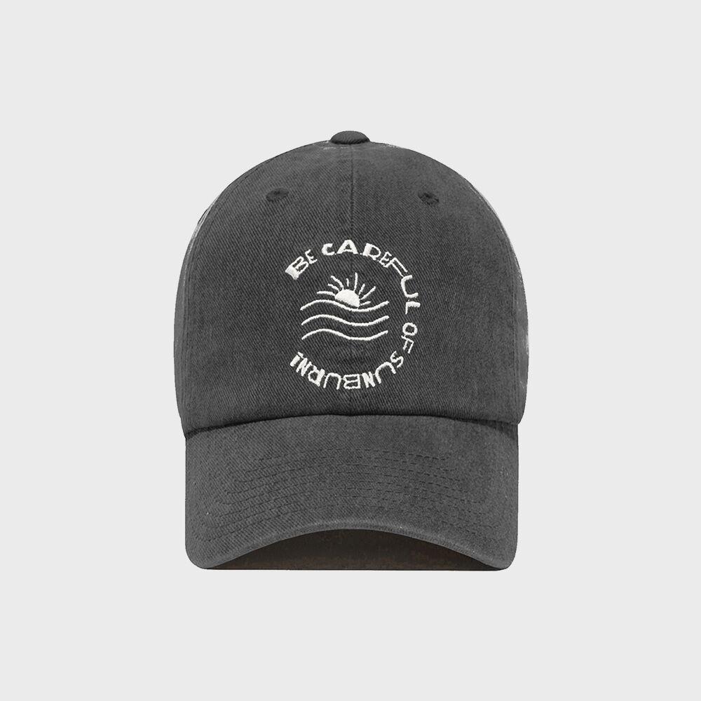 Sunburn Cap ESSENTIAL UNISEX Charcoal