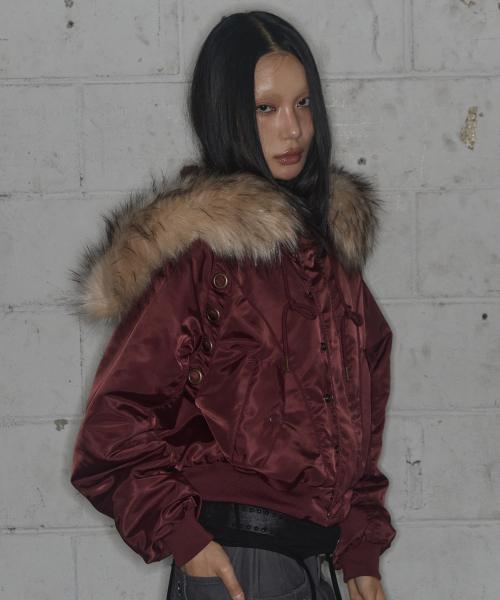 아일렛 퍼 MA-1 (BURGUNDY) F25ZA003