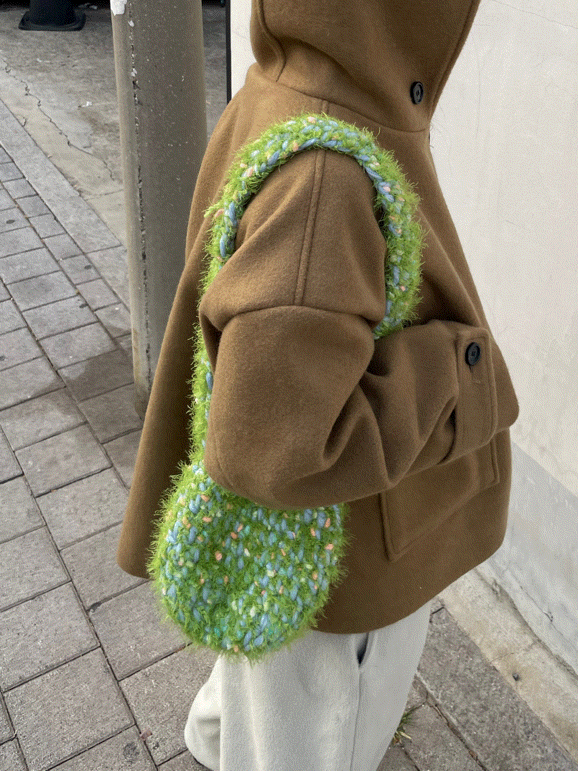 니트 믹스 크로스백(7cols)