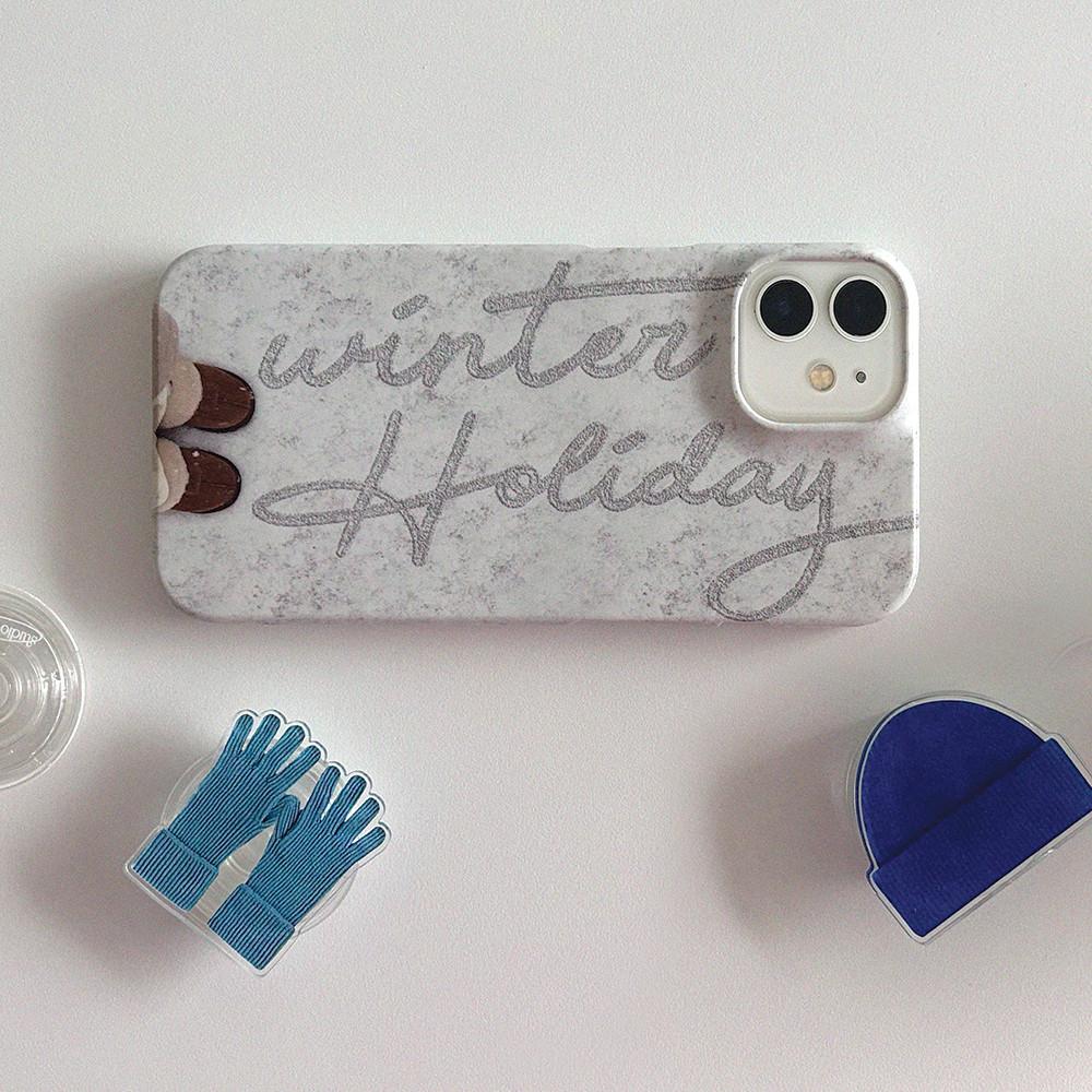 겨울 맥세이프 케이스 문구각인 커스텀 케이스 아이폰15 커플 케이스