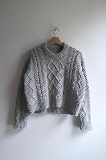 Baguette Sweater pattern by Soumine KIM