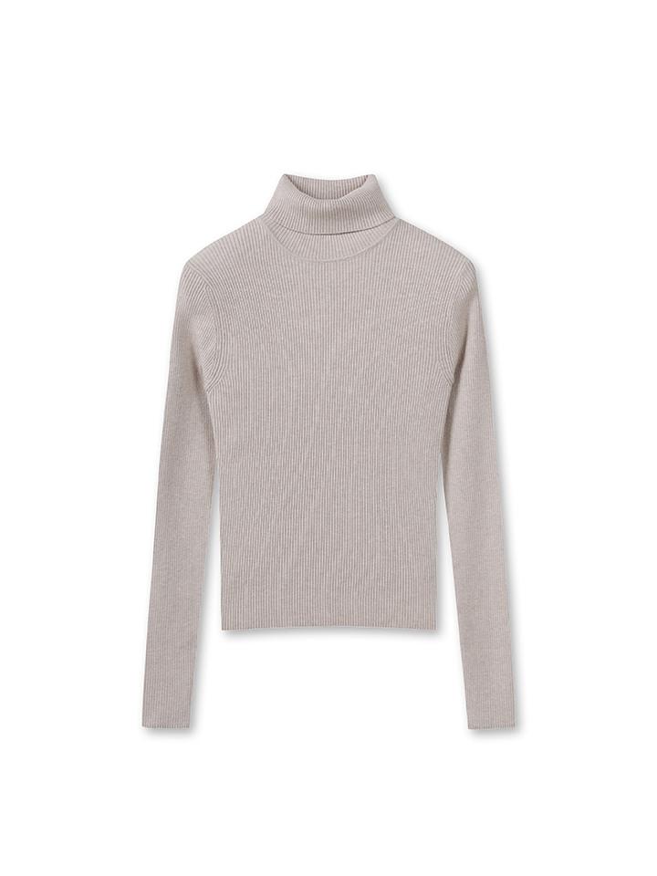 TOPTEN10 여성) 에코소프트 립 터틀넥 스웨터| 굿 셀렉션, 굿 서비스 굿웨어몰