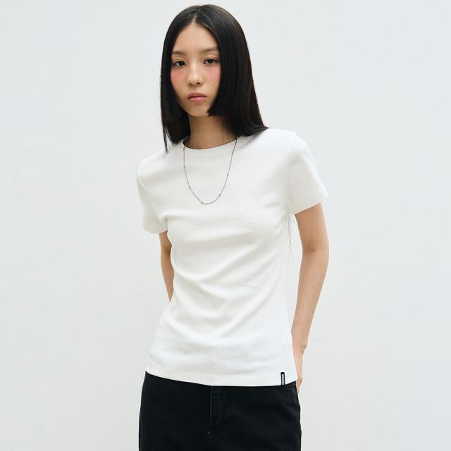 MINIMAL MODERN HALF TOP_WHITE
