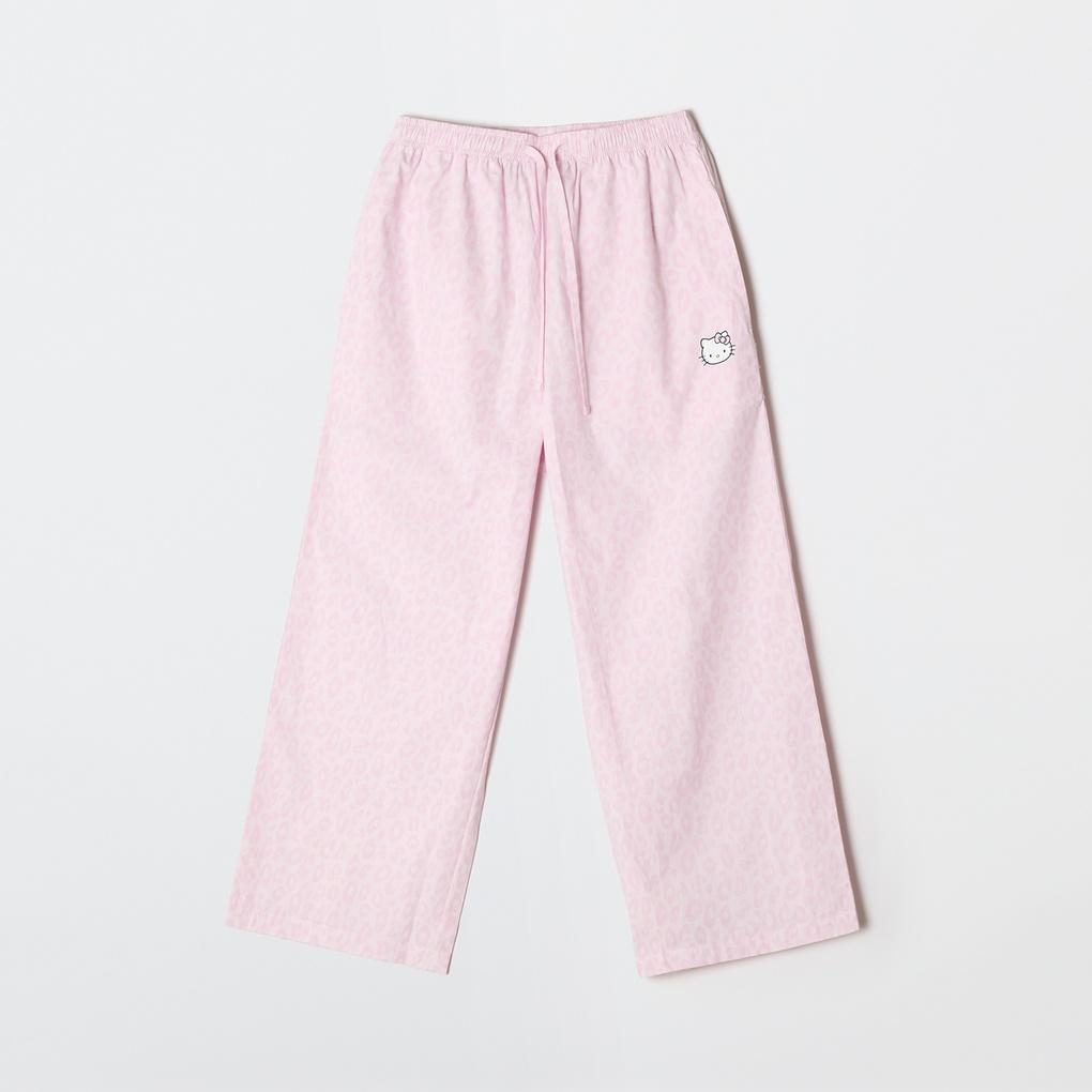 [산리오캐릭터즈] 헬로키티 레오파드 잠옷바지_SPPPG23U07