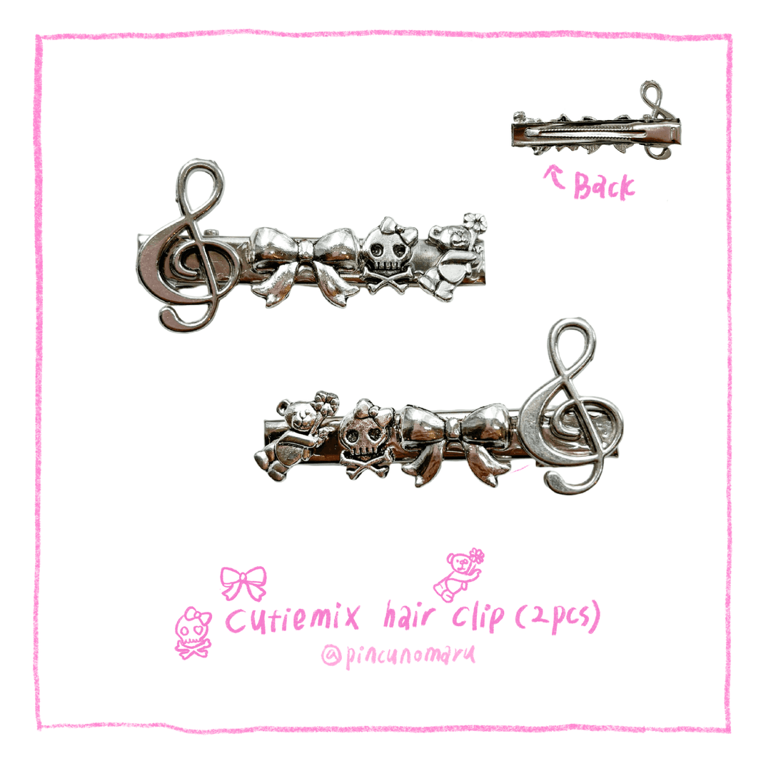 Cutiemix hair clip (2pcs)