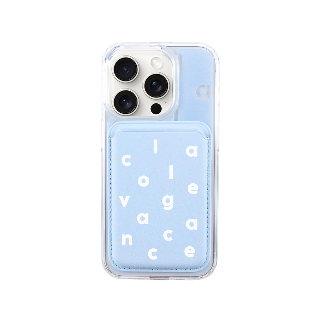 Logo Alphabet MagSafe Case (Baby Blue)