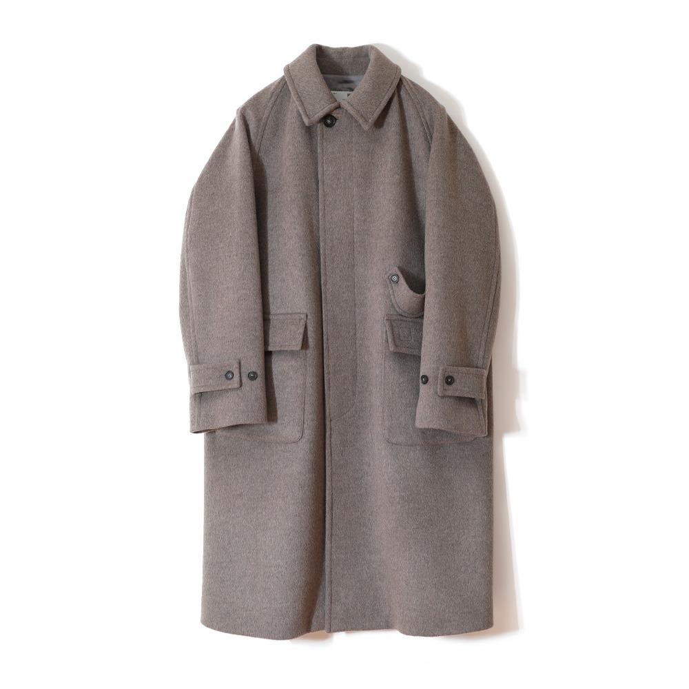 HORLISUN*RESTOCK*21FW Winterport Wool Coat(Melange Beige)