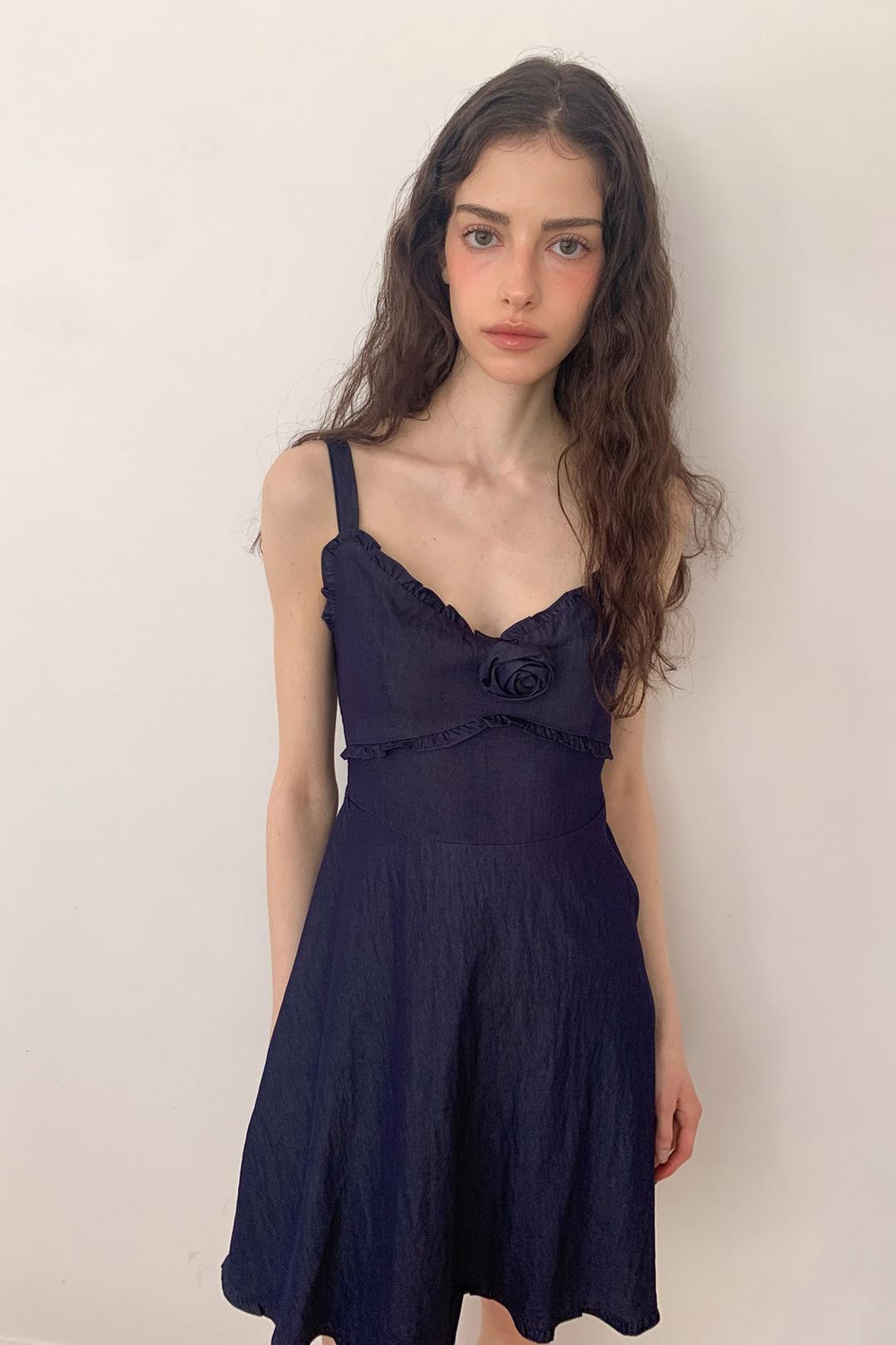 April Dress / Indigo Navy