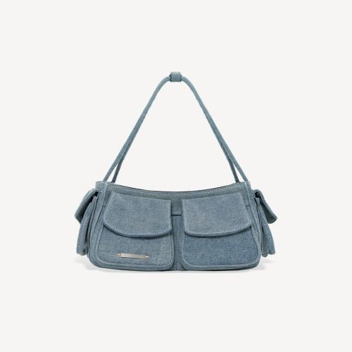 Outpocket shoulder bag Denim