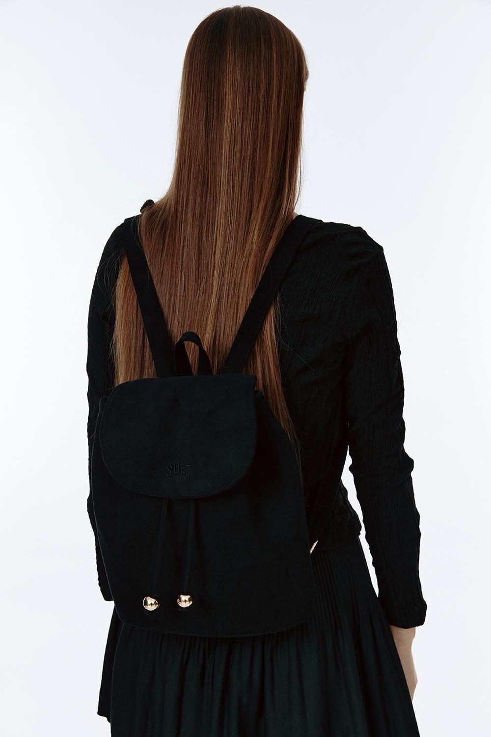 [특가~3.26]CHAMUDE GOLD BALL BACKPACK [BLACK]