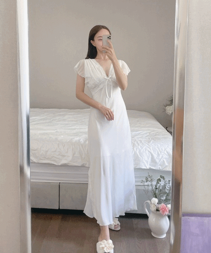 [여성] 브라이드 맥시 원피스잠옷 (2C)