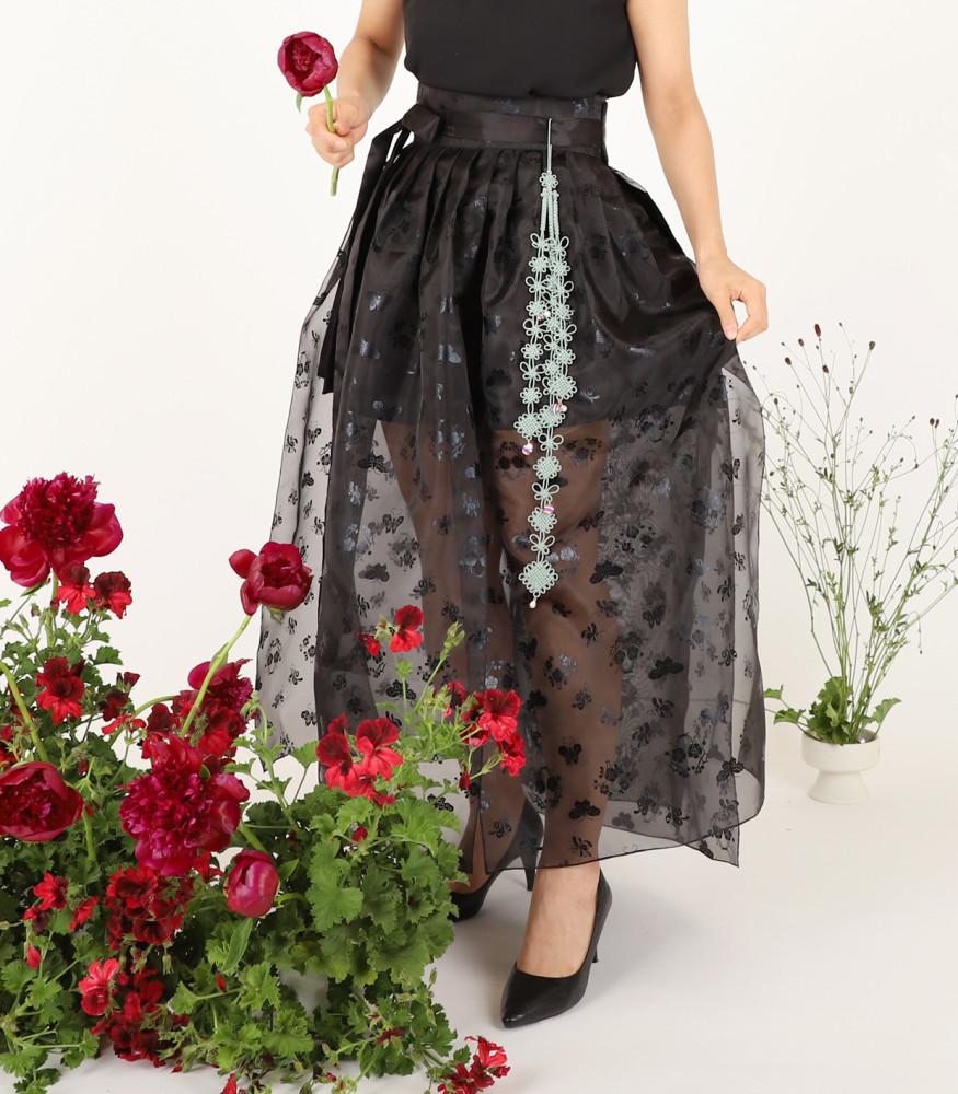 [라라몬드] 나비블랙 날개치마