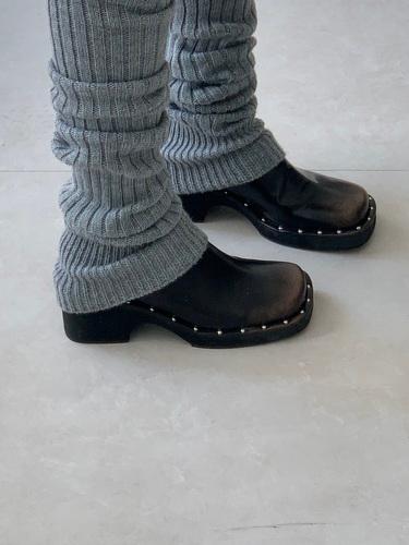 클래식 스퀘어 뮬 (2colors)