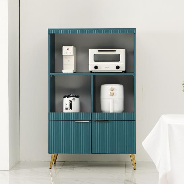 지엘 템바보드 800 주방 렌지대 수납장 3colors