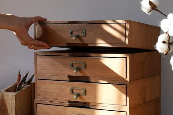 원목 데스크 정리함 / 화장품 정리함 모음