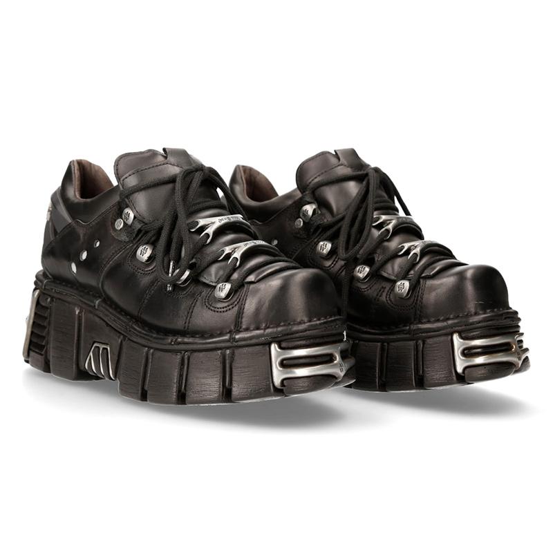 [뉴락] NEW ROCK 메탈릭 METALLIC M-120N-S26 스니커 로우라인 시그니처 타워플랫폼