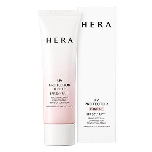 헤라 UV프로텍터 톤업 선크림 SPF50+ PA++++ - 선블록/선크림/선로션 | 쿠팡