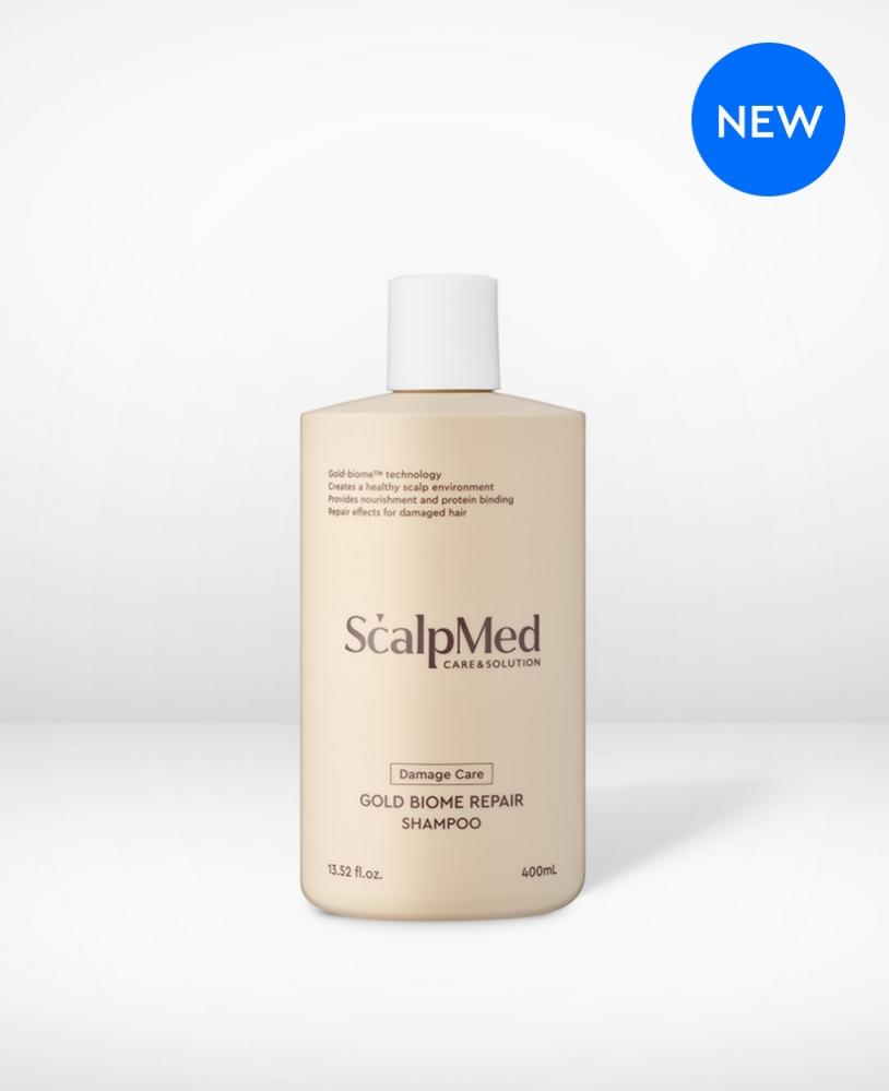 [NEW] [100시간샴푸] 스칼프메드 골드 바이옴 리페어 샴푸 (400ml)