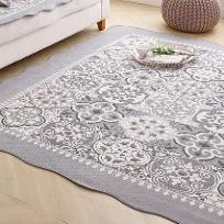 지오 그레이 워셔블 자카드 카페트 점보특대 200x230