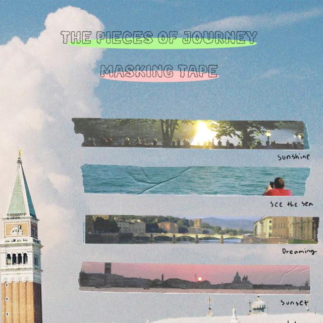 [SET할인판매] The Pieces of Journey masking tape SET 여행의 조각들 마스킹테이프 세트